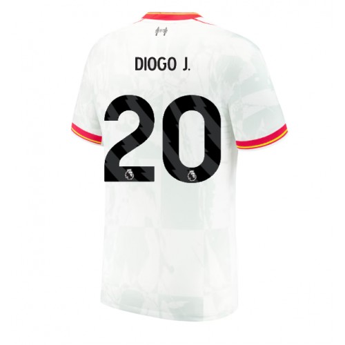 Fotbalové Dres Liverpool Diogo Jota #20 Alternativní 2024-25 Krátký Rukáv